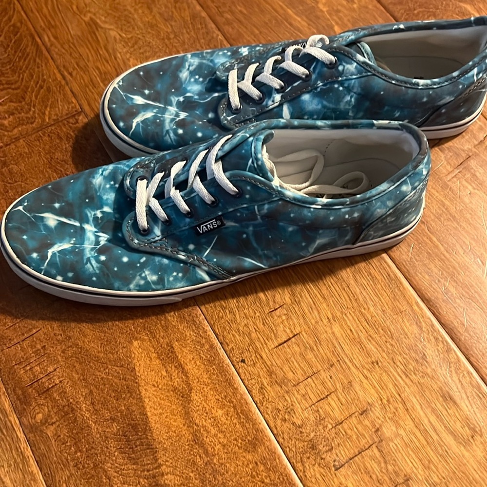 Vans Teal Galaxy shoes